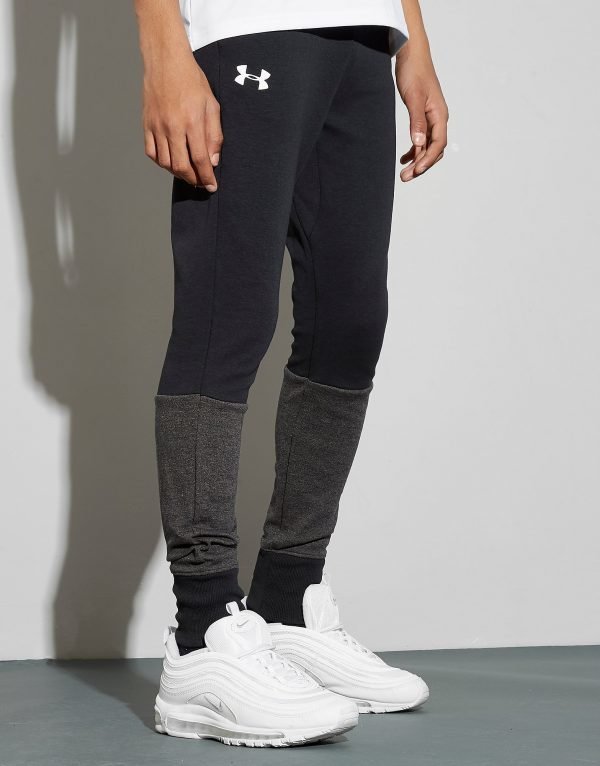 Under Armour Double Knit Track Pants Musta