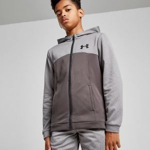 Under Armour Fleece Full Zip Poly Hoodie Harmaa