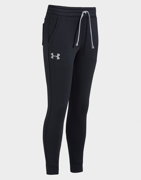 Under Armour Fleece Track Pants Musta