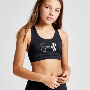 Under Armour Girls' Heatgear Sports Bra Musta