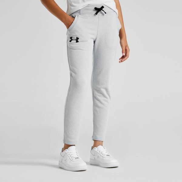 Under Armour Girls' Threadborne Crop Pants Harmaa