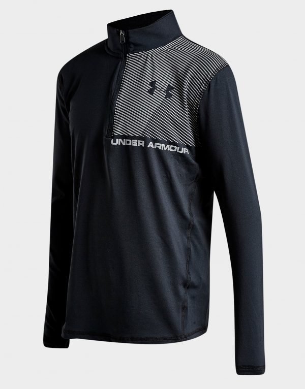 Under Armour Raid 1/4 Zip Track Top Musta