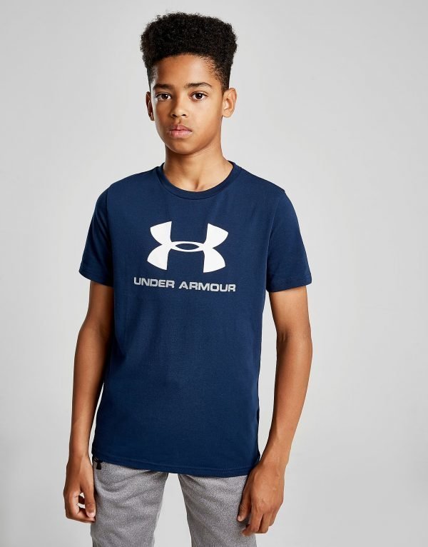 Under Armour Sportstyle T-Paita Laivastonsininen