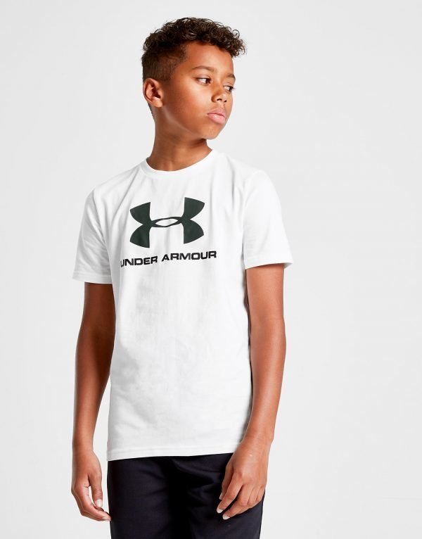 Under Armour Sportstyle T-Paita Valkoinen