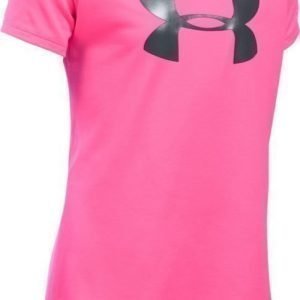 Under Armour T-paita Solid Big Logo Pink Punk