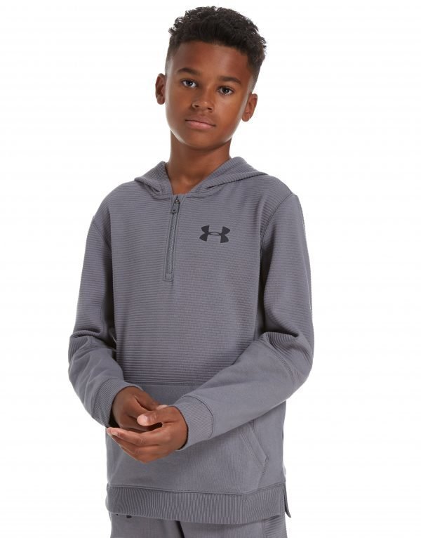 Under Armour Threadborne 1/4 Zip Hoodie Harmaa