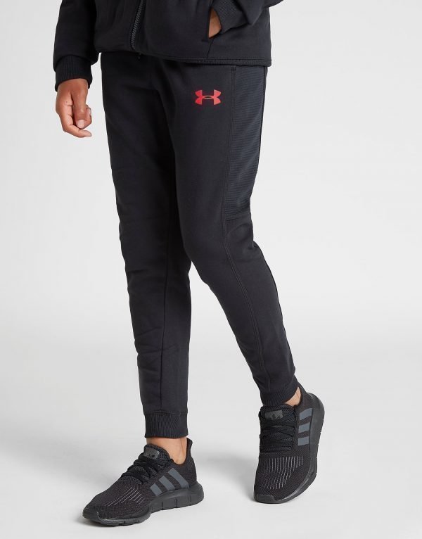 Under Armour Threadborne Fleece Pants Musta