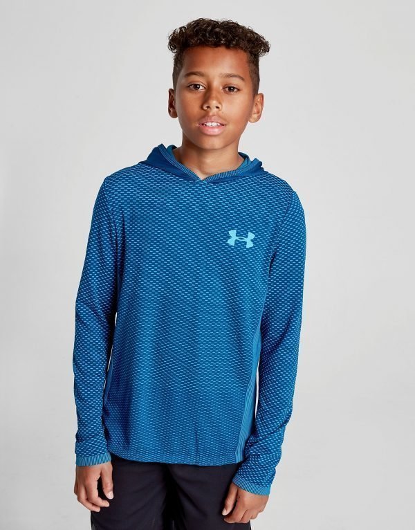 Under Armour Threadborne Seamless Hoodie Sininen