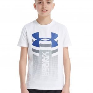 Under Armour Vertical Logo T-Shirt Valkoinen