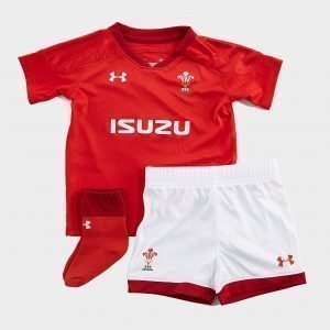 Under Armour Wales Ru 2017/18 Kit Infant Punainen