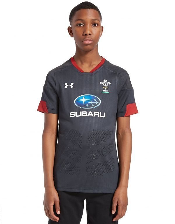 Under Armour Wales Ru Away 17 / 18 Shirt Harmaa