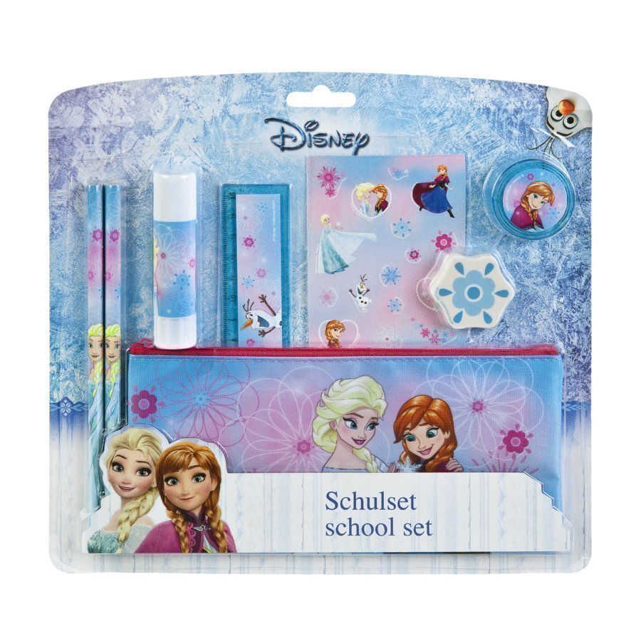 Undercover Koulusetti 8 Osainen Disney Frozen