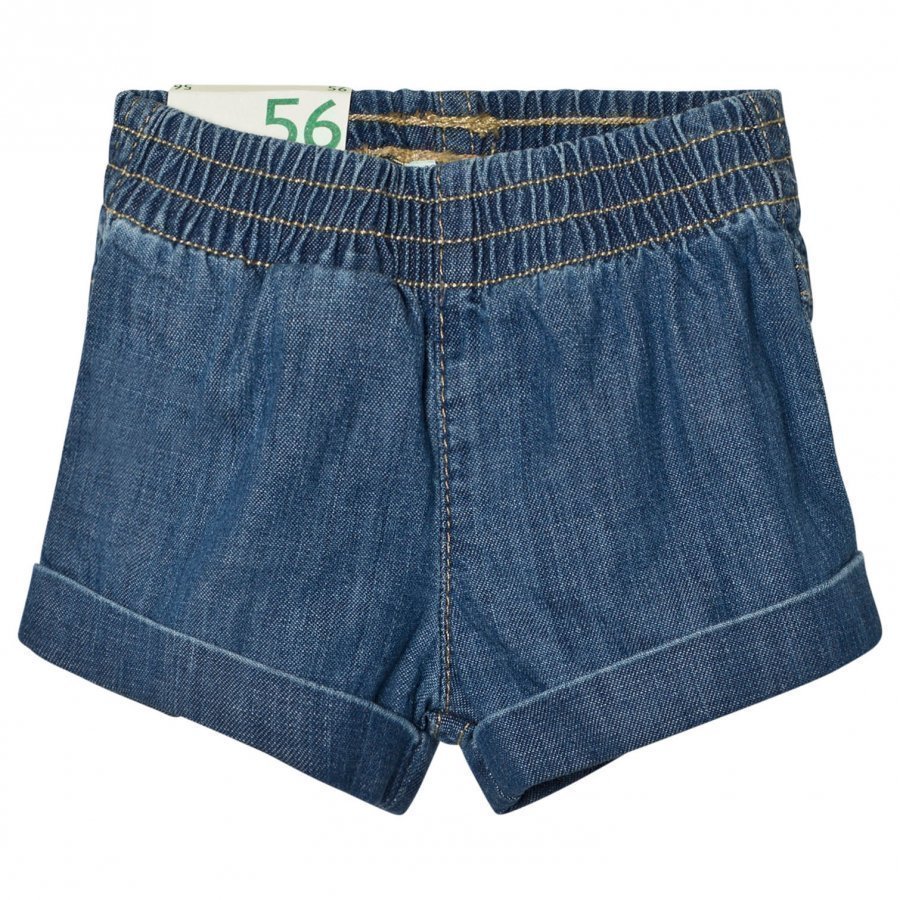 United Colors Of Benetton Blue Denim Shorts Farkkushortsit