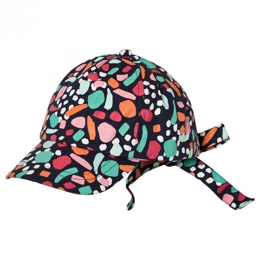 United Colors Of Benetton Coloured Cap With Tie Back Lippis