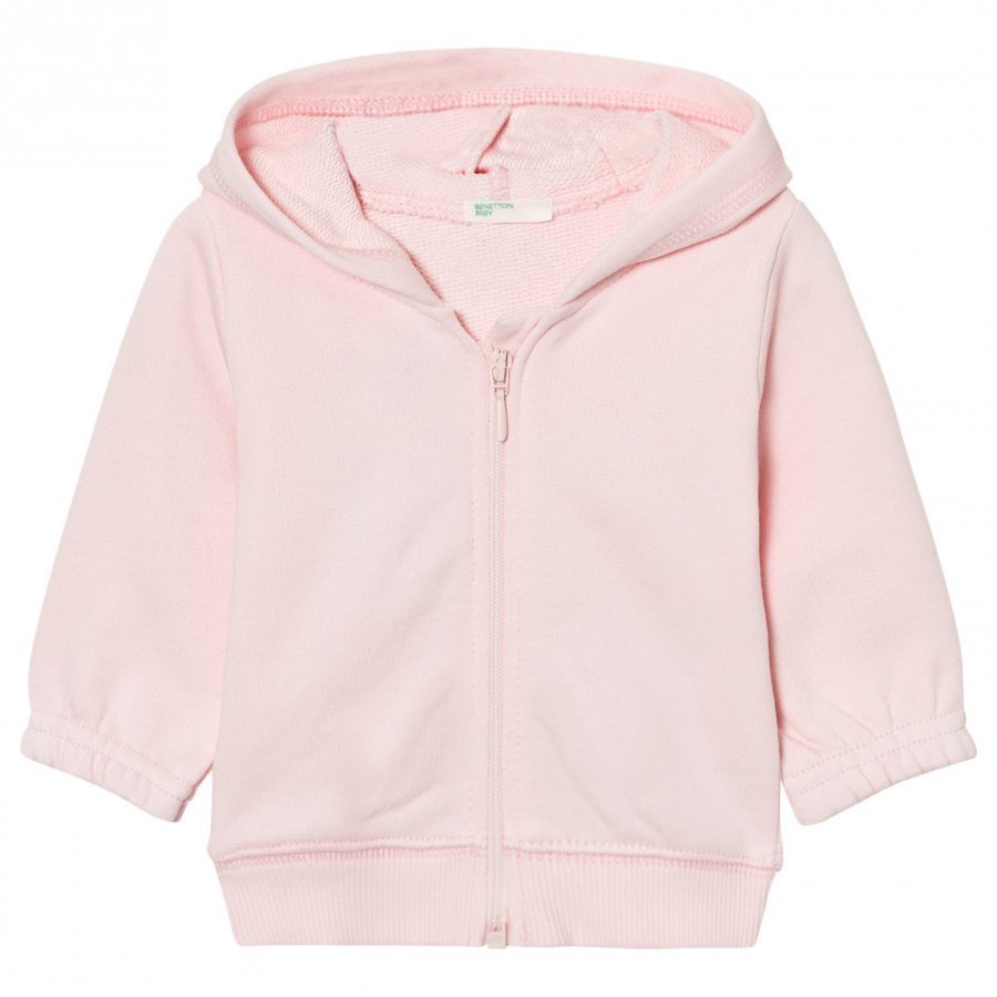 United Colors Of Benetton Hooded Bear Jacket Pink Oloasun Paita