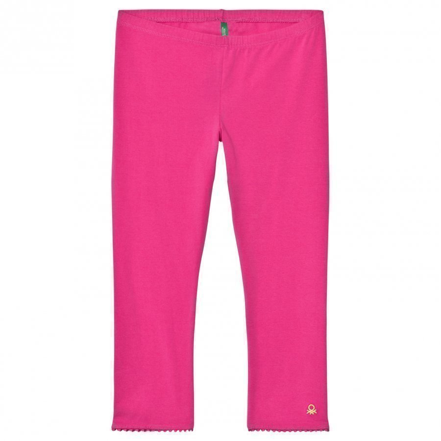 United Colors Of Benetton Jersey 3/4 Leggings Fuschia Pink Legginsit