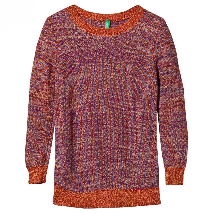 United Colors Of Benetton Knit Jumper Red Paita
