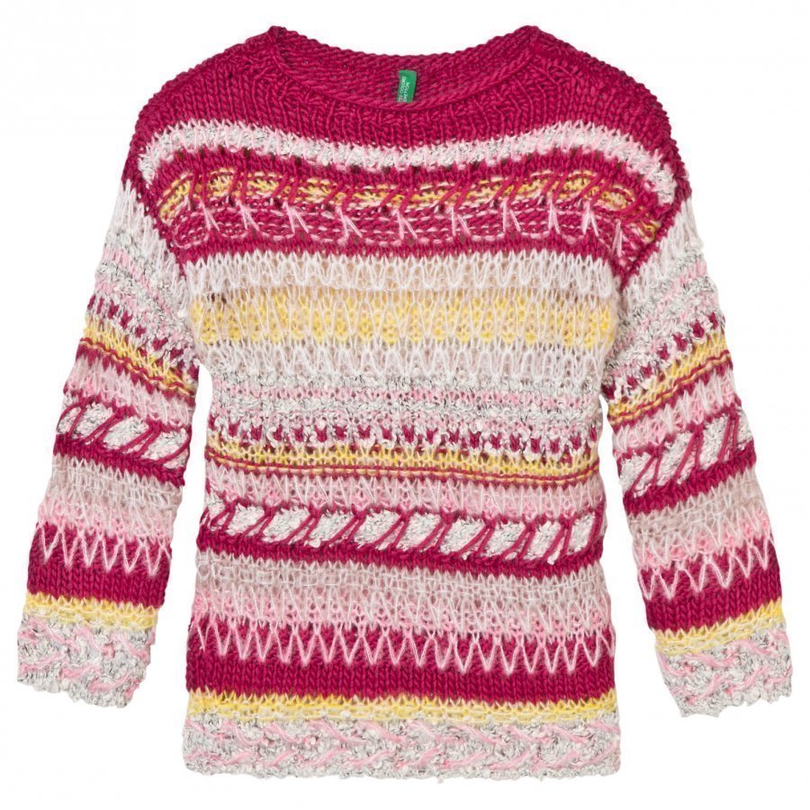 United Colors Of Benetton Knit Sweater Multi Paita