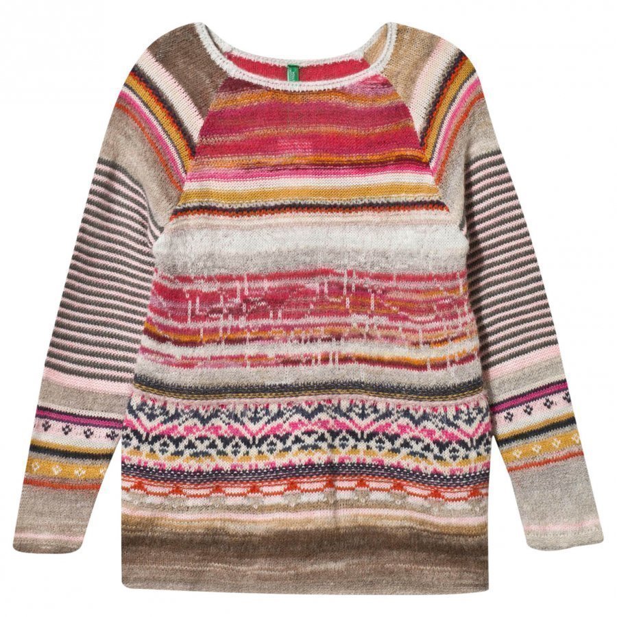 United Colors Of Benetton Knitted Sweater Multi Paita