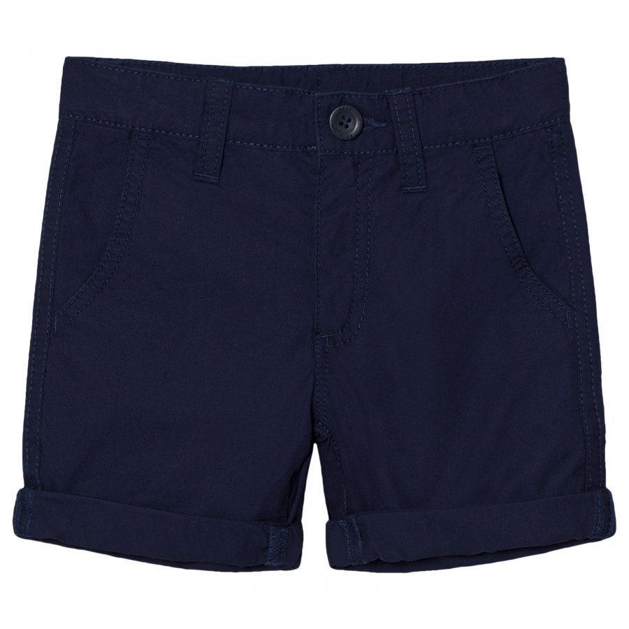 United Colors Of Benetton Navy Cotton Chino Shorts Shortsit