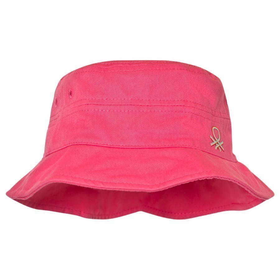 United Colors Of Benetton Pink Cotton Sun Hat Aurinkohattu