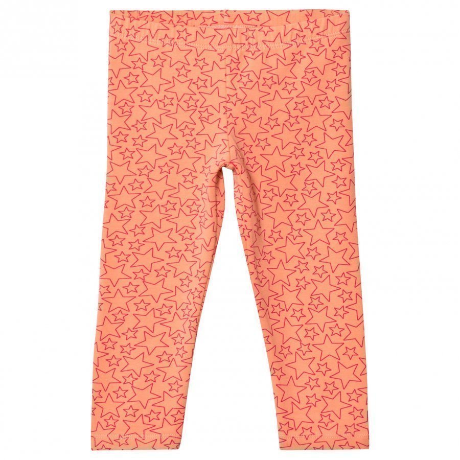 United Colors Of Benetton Star Print Leggings Peach Legginsit