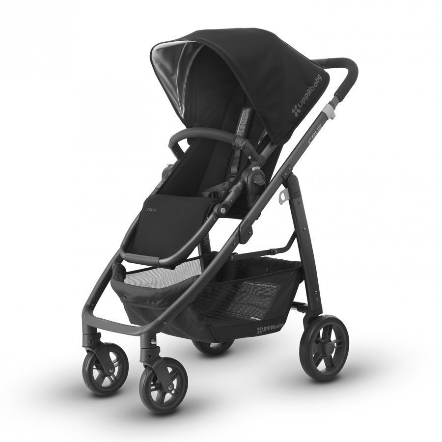 Uppababy Cruz Stroller Jake Black Carbon Frame Sisarusrattaat