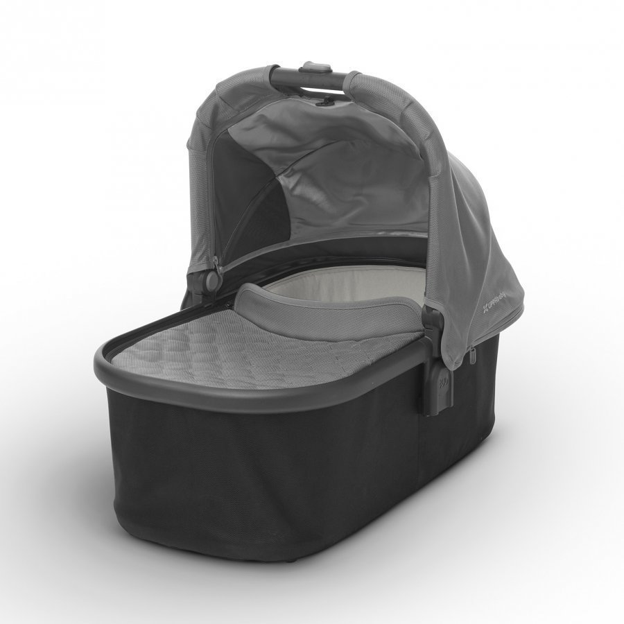 Uppababy Vista/Cruz Carrycot Pascal Grey Carbon Frame Vaunukoppa