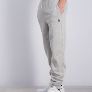 Us Polo Core Fleece Jogger Housut Harmaa