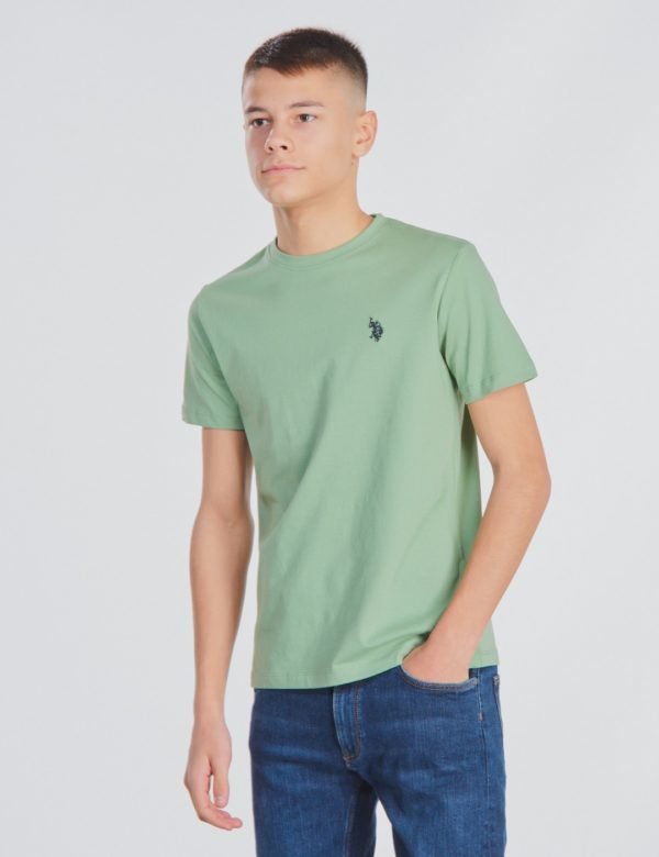 Us Polo Core Jersey T Shirt T-Paita Vihreä