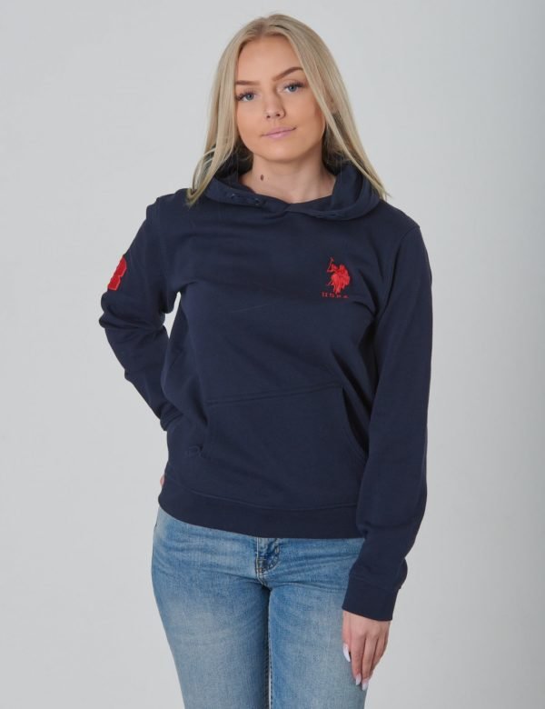 Us Polo Player 3 Oth Hoody Huppari Sininen