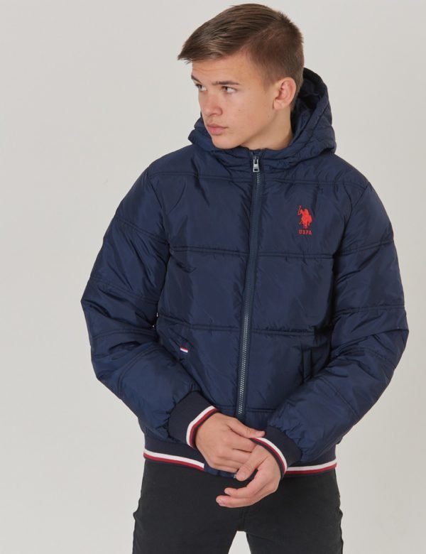 Us Polo Sun Valley Puffer Jacket Takki Sininen