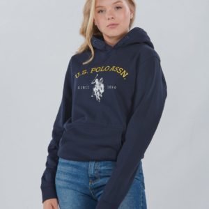 Us Polo Uspa Oth Hoody Huppari Sininen