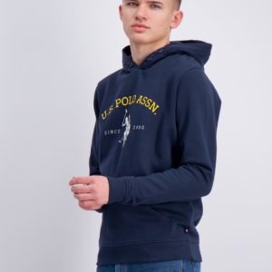 Us Polo Uspa Oth Hoody Huppari Sininen