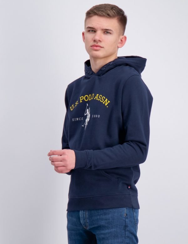 Us Polo Uspa Oth Hoody Huppari Sininen