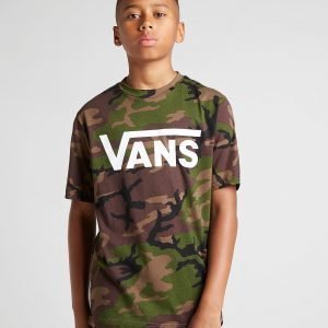 Vans All Over Print Camo T-Shirt Vihreä