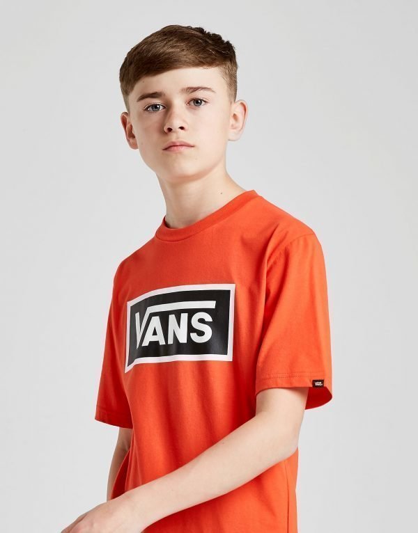 Vans Box T-Shirt Oranssi