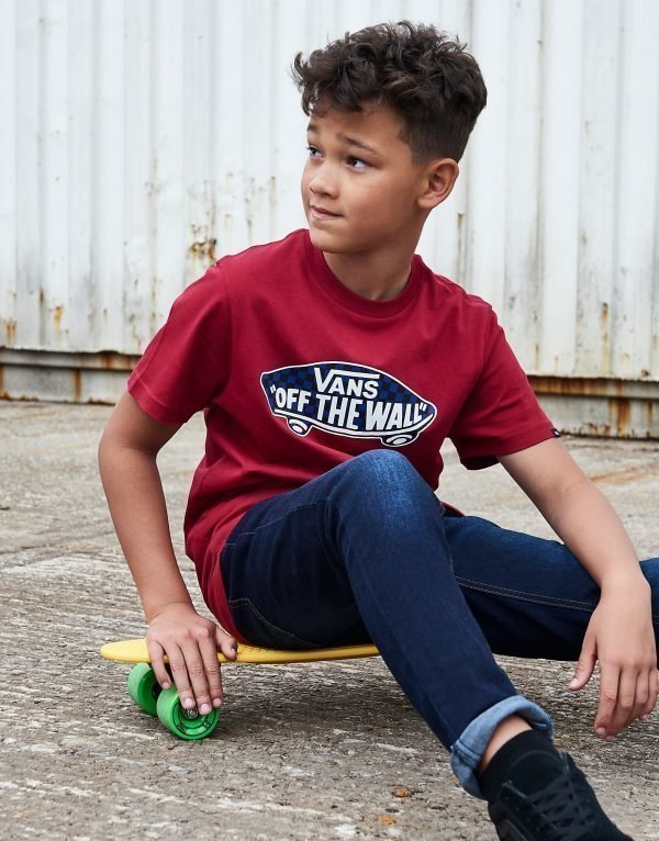 Vans Off The Wall T-Shirt Punainen