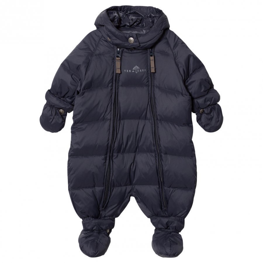 Ver De Terre Featherlight Baby Wintersuit Navy Toppahaalari