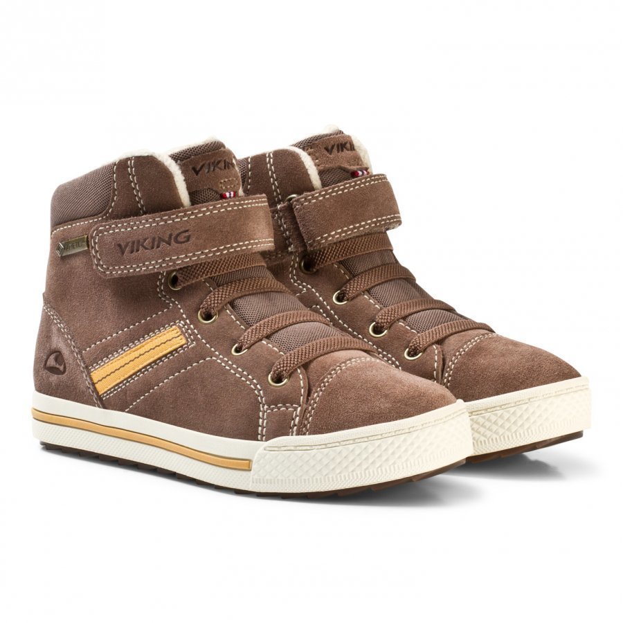 Viking Eagle Iii Gtx Sneaker Taupe/Mustard Klassiset Kengät