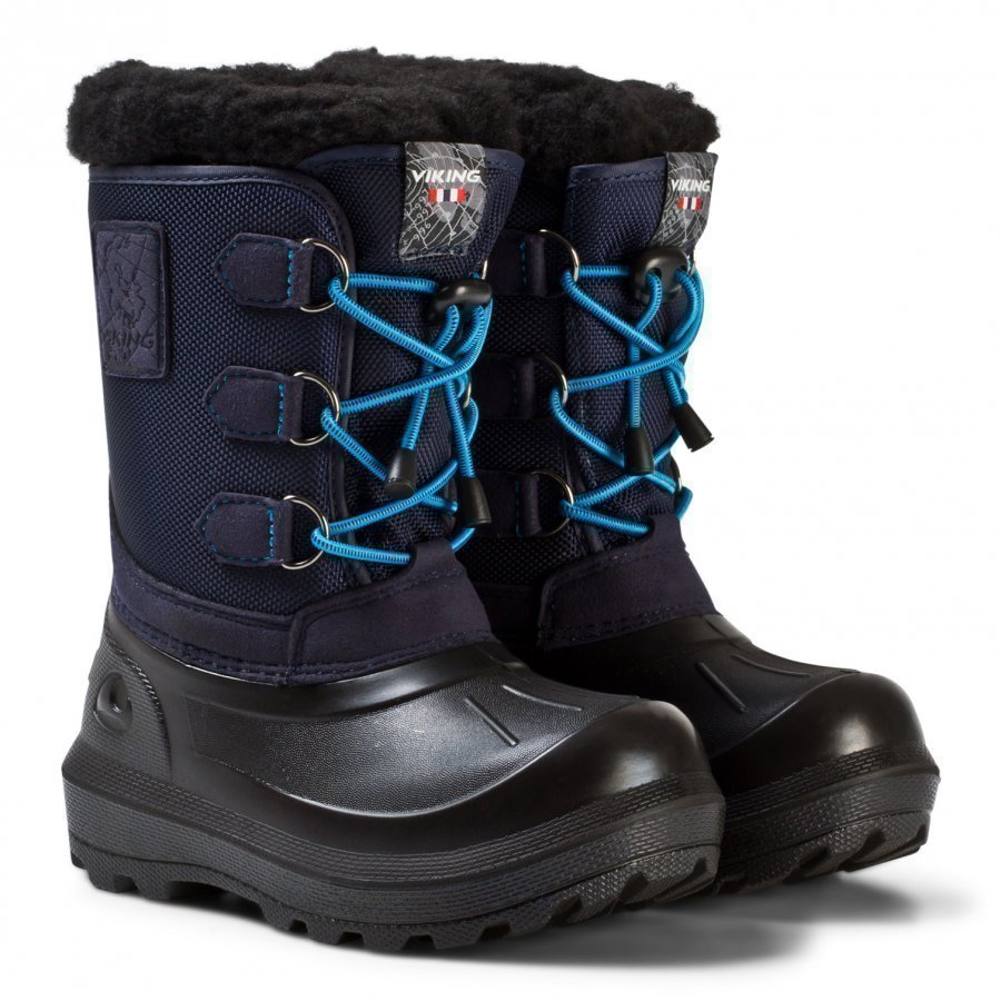 Viking Istind Boots Mid Blue/Black Talvisaappaat