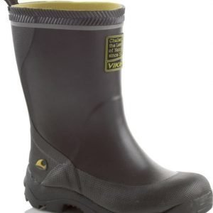 Viking Kumisaappaat Storm Jr Dark Grey/Multi