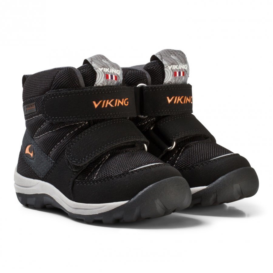 Viking Rissa Gtx Shoes Black/Orange Talvisaappaat