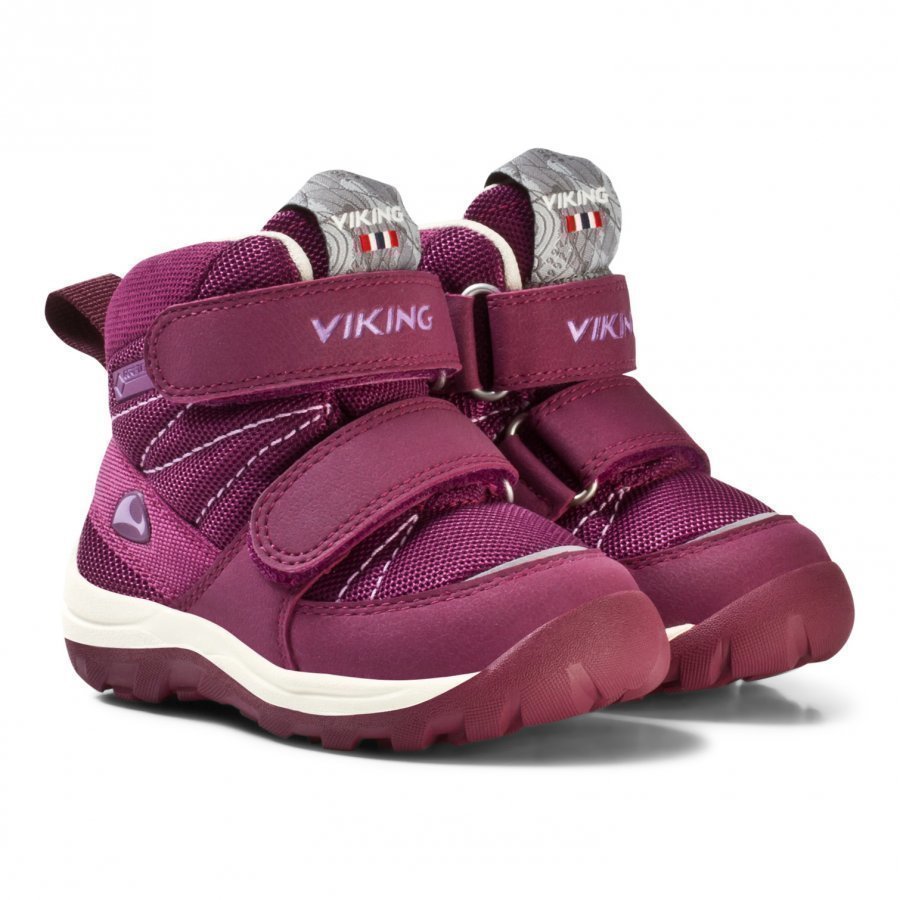 Viking Rissa Gtx Shoes Plum/Coral Talvisaappaat