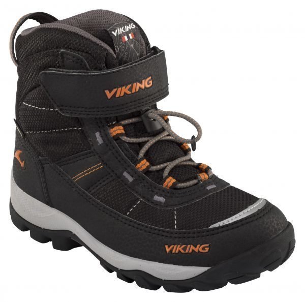 Viking Sludd Jr Gore Tex Nilkkurit Lasten Musta