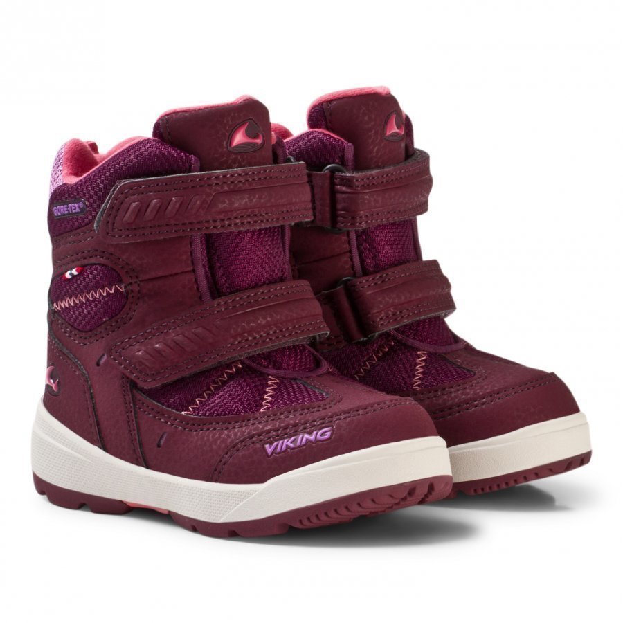 Viking Toasty Ii Gtx Boots Plum/Coral Klassiset Kengät