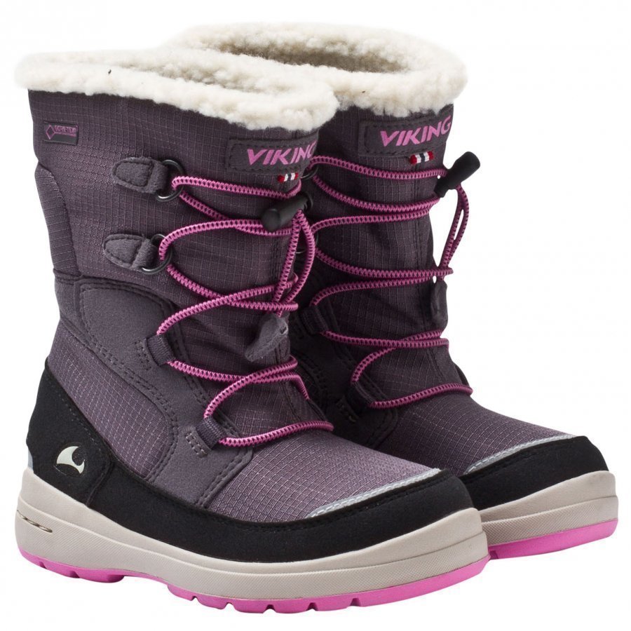 Viking Totak Dark Grey/Dark Pink Talvisaappaat