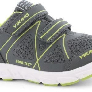 Viking Vapaa-ajan jalkineet GORE-TEX® Trym Charcoal/Lime