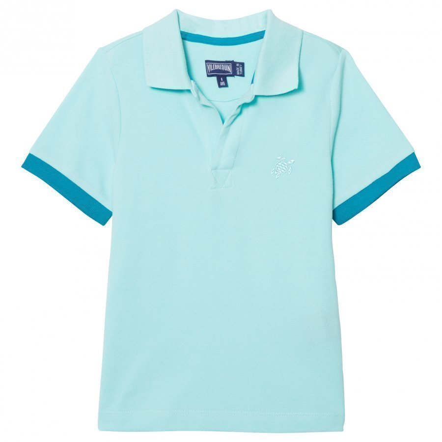 Vilebrequin Light Blue Polo Pikeepaita