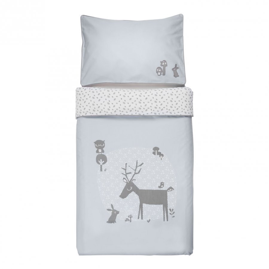 Vinter & Bloom Forest Friends Bedset Cot Bluebell Pussilakanasetti